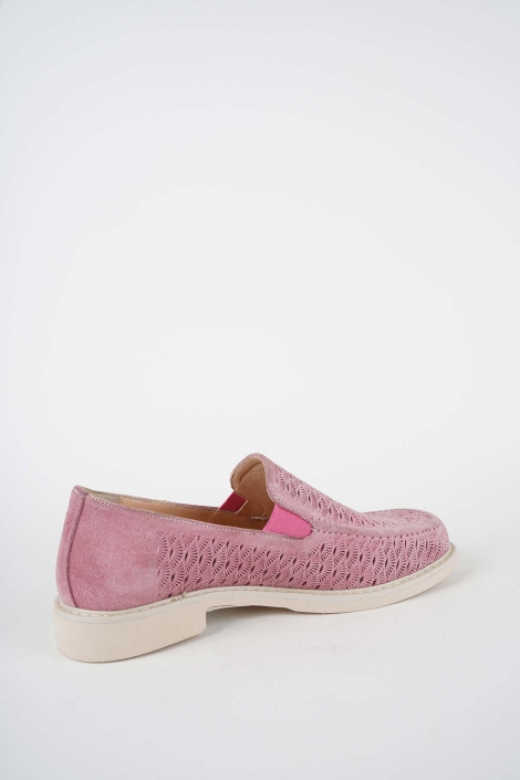 Hakiki Deri Pembe Kadın Casual Ayakkabı 261134103