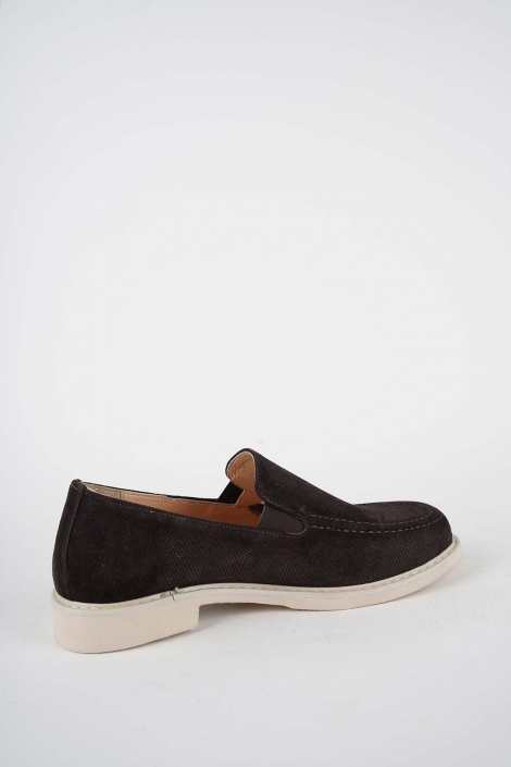 Hakiki Deri Kahve Süet Kadın Casual Ayakkabı 261134104