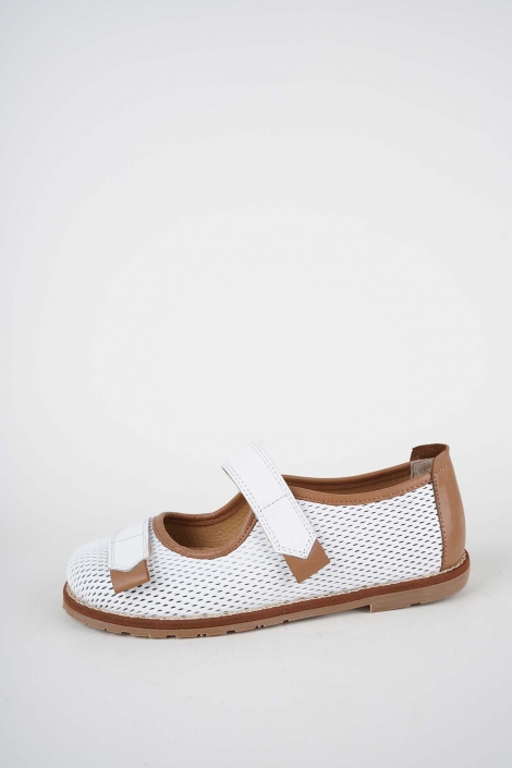 Hakiki Deri Beyaz Kadın Casual Ayakkabı 261135100