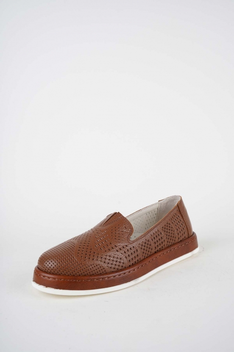 Hakiki Deri Taba Flt. Kadın Casual Ayakkabı 261136105