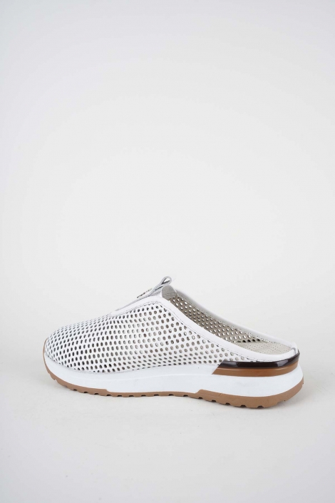 Hakiki Deri Beyaz Kadın Casual Sabo 261136700