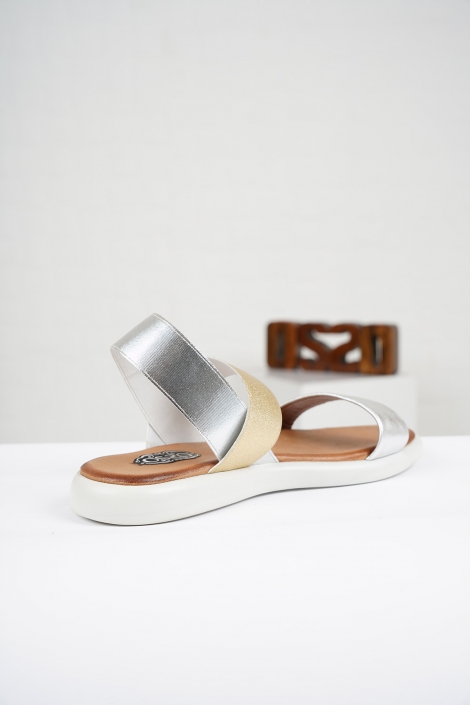 Hakiki Deri Çelik Kadın Komfort Sandalet 221172502