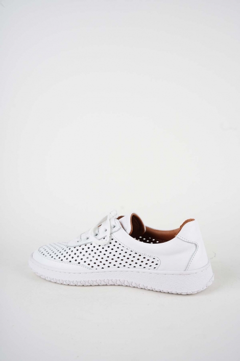 Hakiki Deri Beyaz Kadın Casual Ayakkabı 261186101