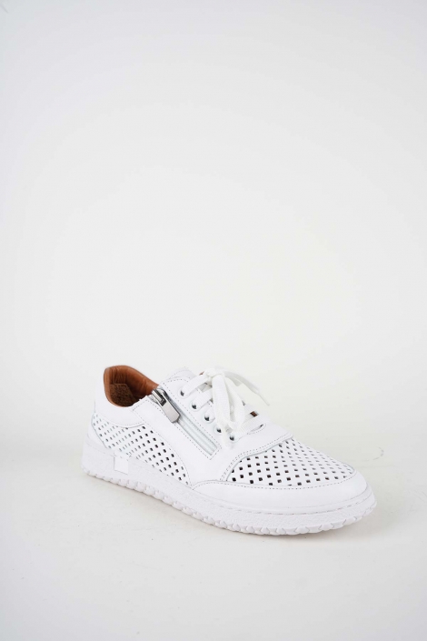 Hakiki Deri Beyaz Kadın Casual Ayakkabı 261186103