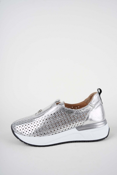 Hakiki Deri Lame Kadın Casual Ayakkabı 261189102