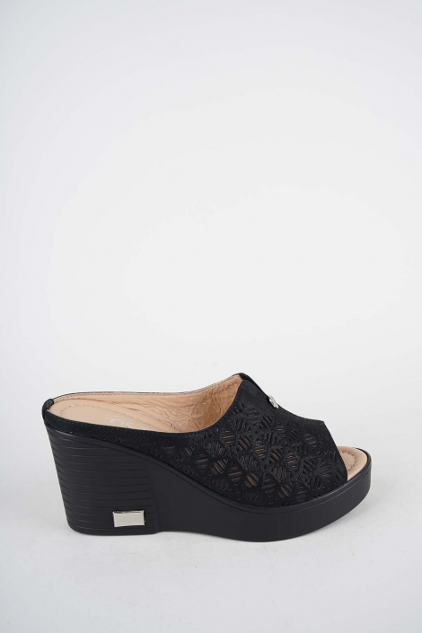 Hakiki Deri Yok Kadın Topuklu Terlik 261189603