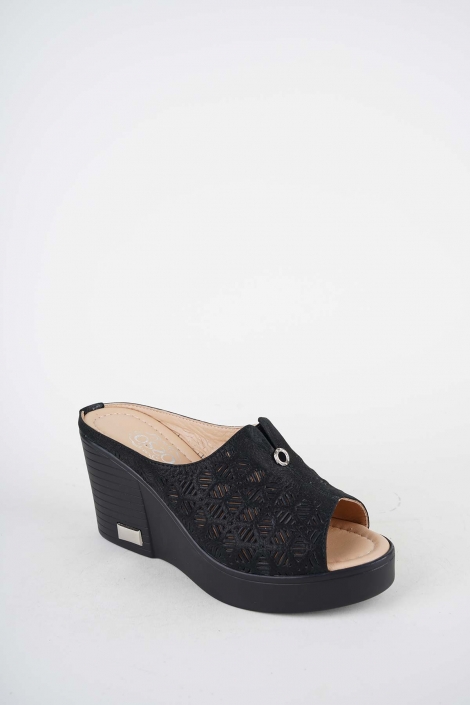 Hakiki Deri Yok Kadın Topuklu Terlik 261189603