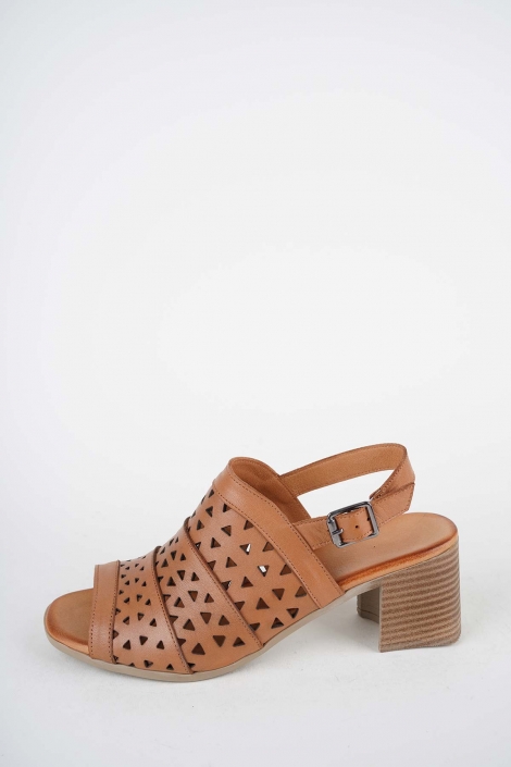 Hakiki Deri Yok Kadın Topuklu Sandalet 261215506