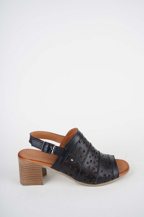 Hakiki Deri Yok Kadın Topuklu Sandalet 261215506