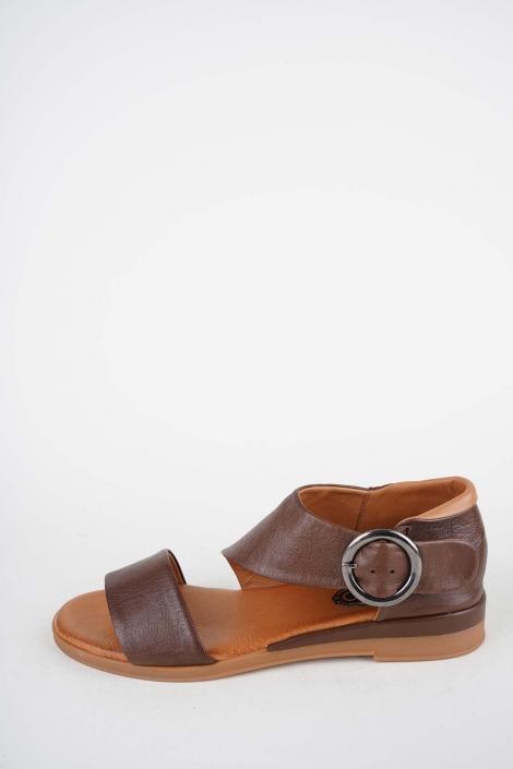 Hakiki Deri Yok Kadın Düz Sandalet 261215516