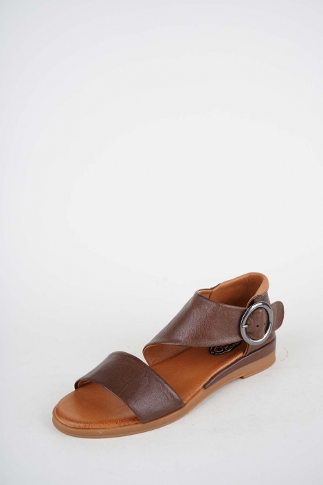 Hakiki Deri Yok Kadın Düz Sandalet 261215516