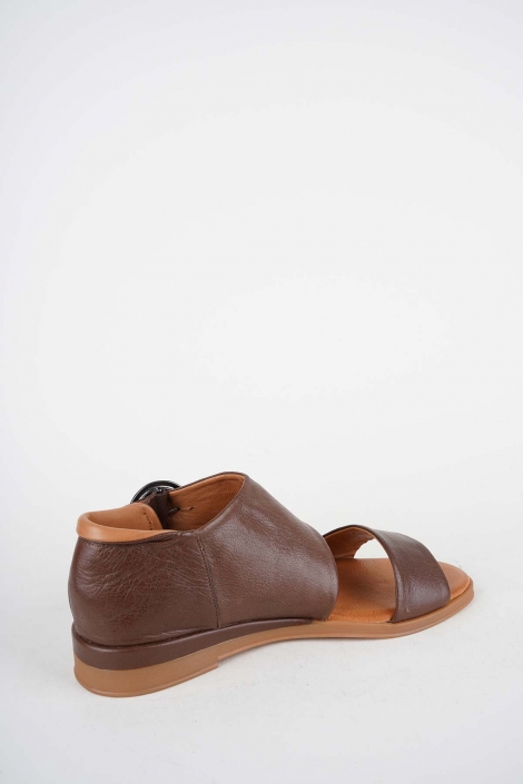 Hakiki Deri Yok Kadın Düz Sandalet 261215516