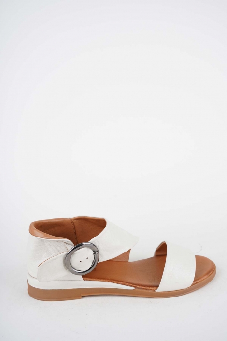 Hakiki Deri Yok Kadın Düz Sandalet 261215516