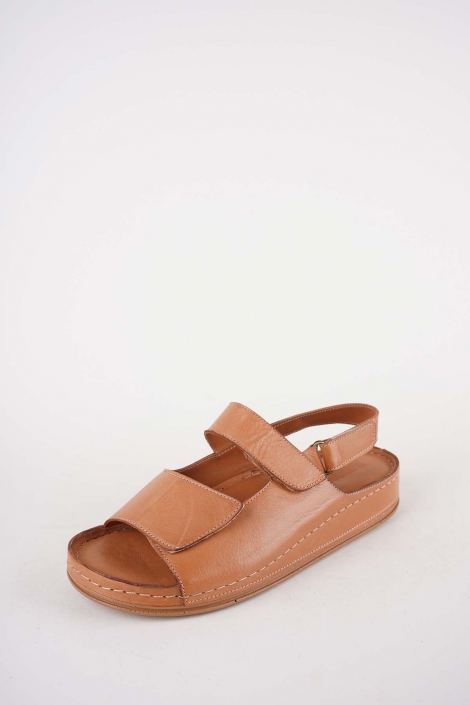 Hakiki Deri Coconut Kadın Comfort Sandalet 261220501