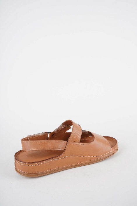 Hakiki Deri Coconut Kadın Comfort Sandalet 261220501