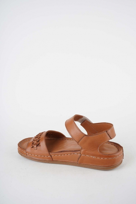 Hakiki Deri Coconut Kadın Comfort Sandalet 261220502