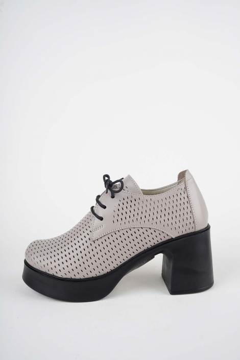 Hakiki Deri Vizon Kadın Topuklu Ayakkabı 261229100