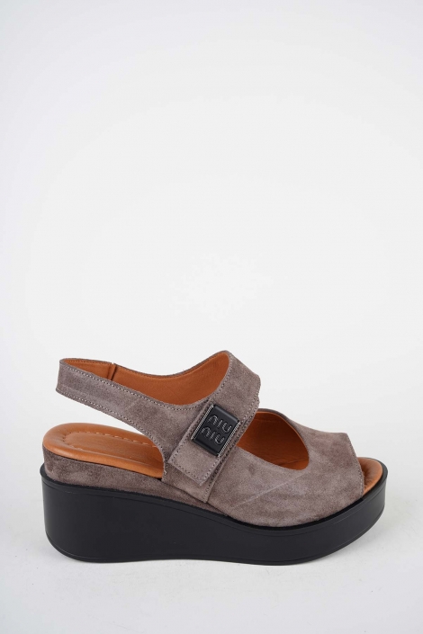 Hakiki Deri Yok Kadın Dolgu Topuklu Sandalet 261229514