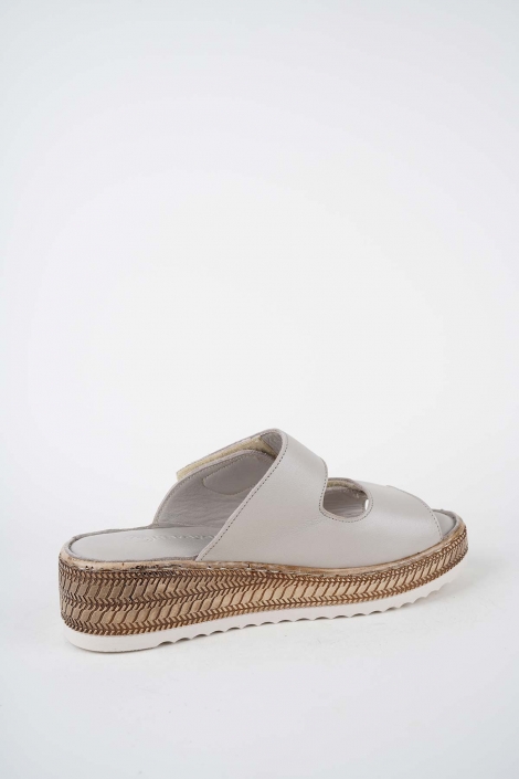 Hakiki Deri Yok Kadın Dolgu Topuklu Terlik 261245607