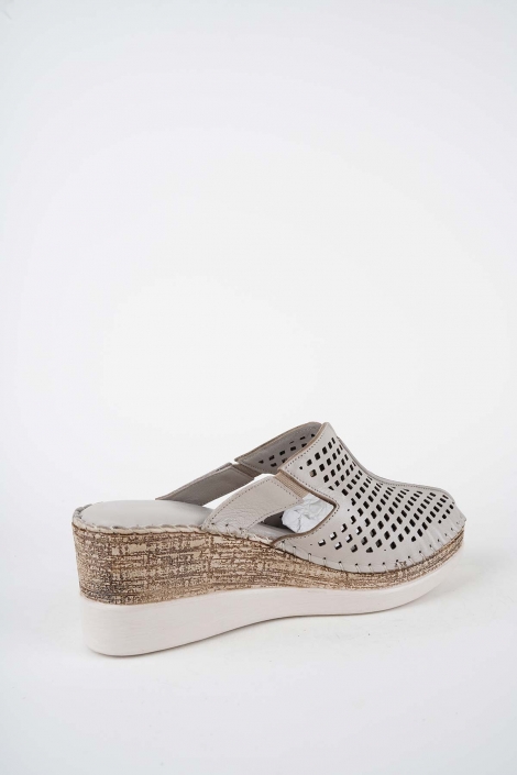 Hakiki Deri Yok Kadın Dolgu Topuklu Sabo 261245703