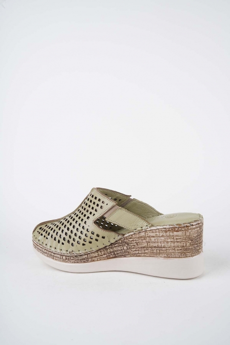 Hakiki Deri Yok Kadın Dolgu Topuklu Sabo 261245703