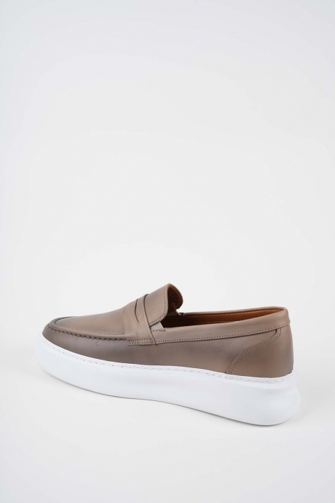 Hakiki Deri Yok Erkek Makosen Ayakkabı 261504104