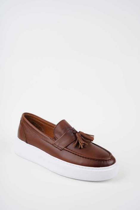 Hakiki Deri Yok Erkek Makosen Ayakkabı 261504105