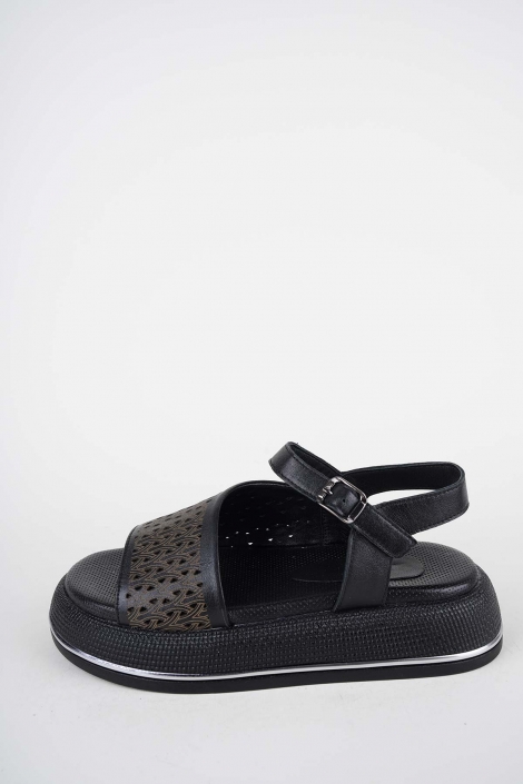 Hakiki Deri Yok Kadın Düz Sandalet 261504Z501