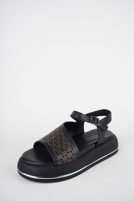 Hakiki Deri Yok Kadın Düz Sandalet 261504Z501