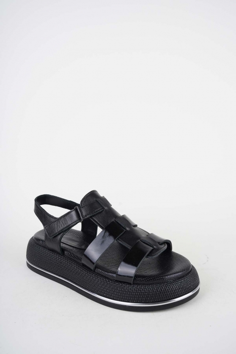 Hakiki Deri Yok Kadın Düz Sandalet 261504Z502