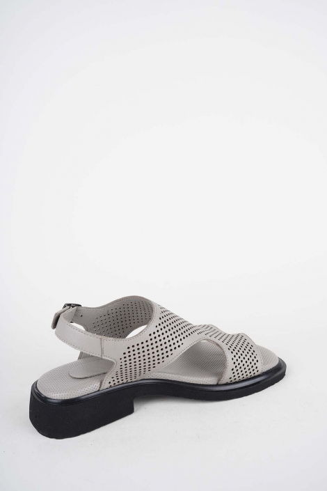 Hakiki Deri Yok Kadın Alçak Topuklu Sandalet 261504Z505