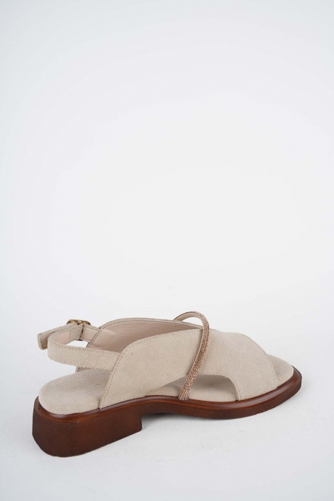 Hakiki Deri Yok Kadın Alçak Topuklu Sandalet 261504Z507