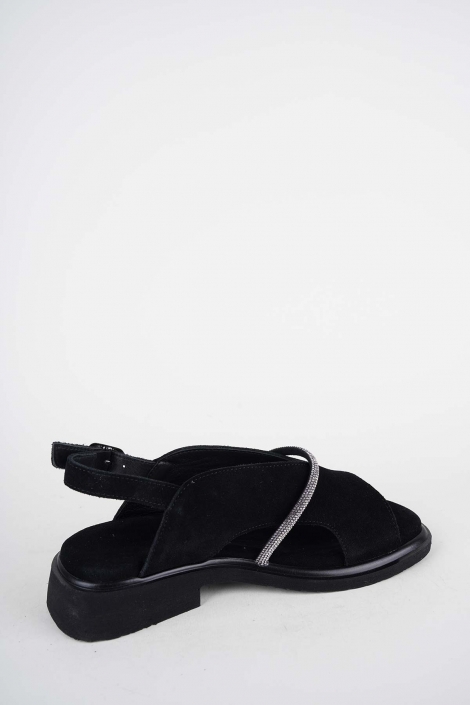 Hakiki Deri Yok Kadın Alçak Topuklu Sandalet 261504Z507