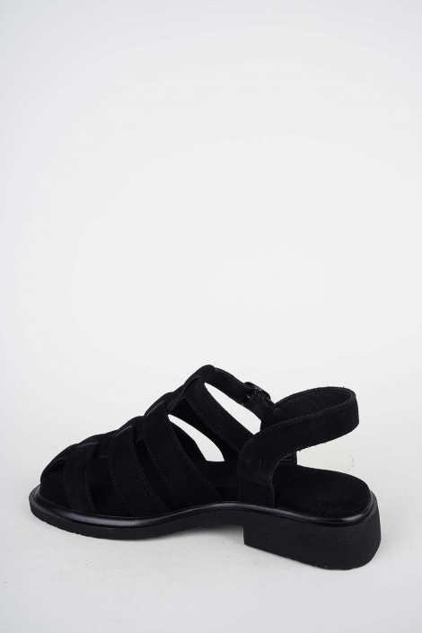 Hakiki Deri Yok Kadın Alçak Topuklu Sandalet 261504Z508