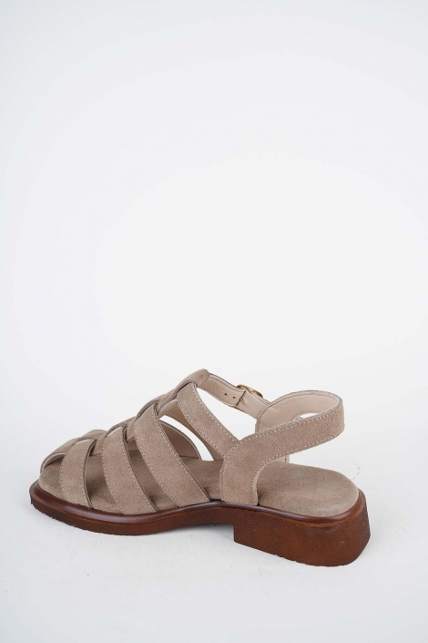 Hakiki Deri Yok Kadın Alçak Topuklu Sandalet 261504Z508