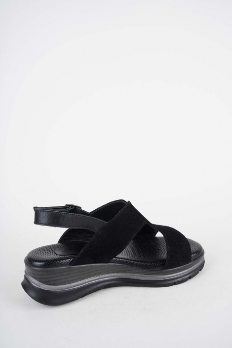 Hakiki Deri Yok Kadın Dolgu Topuklu Sandalet 261504Z509