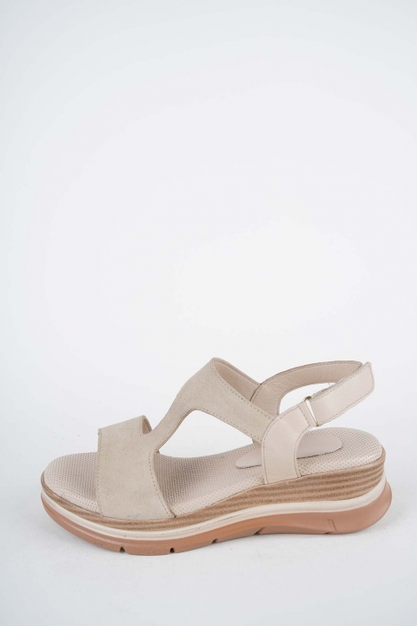 Hakiki Deri Yok Kadın Dolgu Topuklu Sandalet 261504Z510