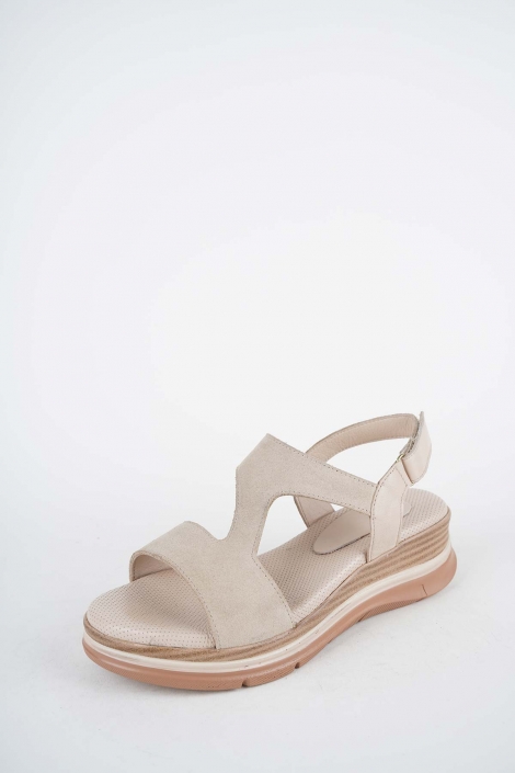 Hakiki Deri Yok Kadın Dolgu Topuklu Sandalet 261504Z510