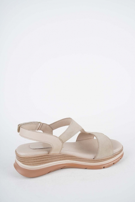 Hakiki Deri Yok Kadın Dolgu Topuklu Sandalet 261504Z510