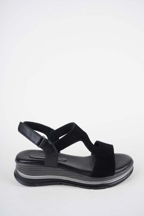 Hakiki Deri Yok Kadın Dolgu Topuklu Sandalet 261504Z510