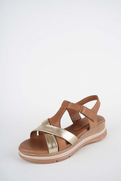 Hakiki Deri Yok Kadın Dolgu Topuklu Sandalet 261504Z511