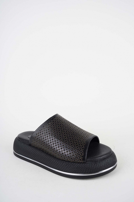 Hakiki Deri Yok Kadın Düz Terlik 261504Z601