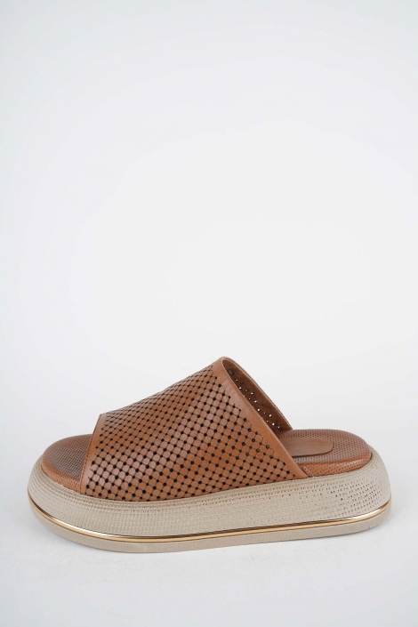 Hakiki Deri Yok Kadın Düz Terlik 261504Z601