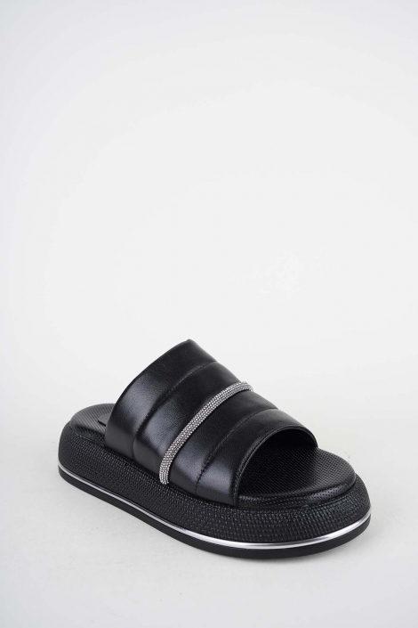 Hakiki Deri Yok Kadın Düz Terlik 261504Z603