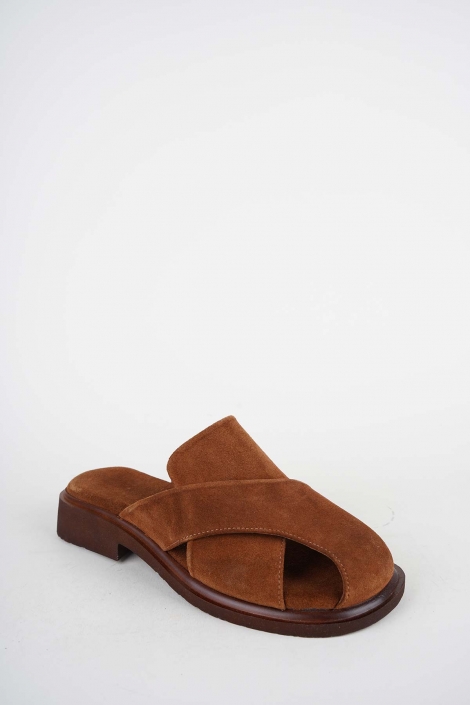 Hakiki Deri Yok Kadın Alçak Topuklu Sabo 261504Z701