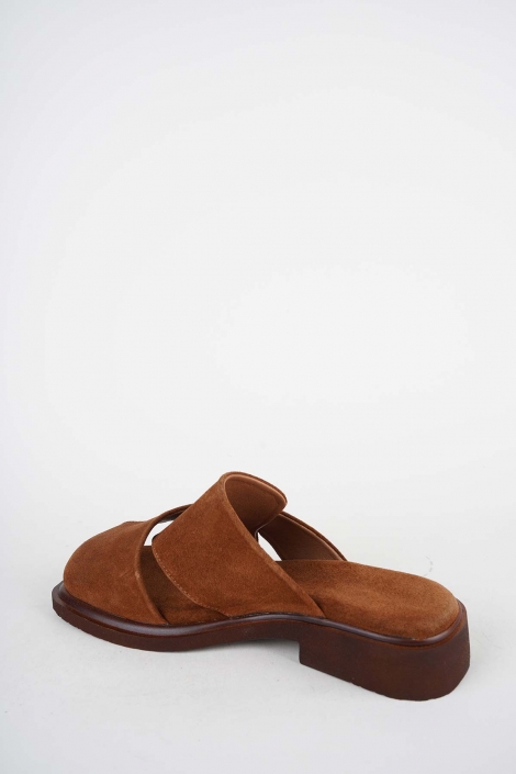 Hakiki Deri Yok Kadın Alçak Topuklu Sabo 261504Z701