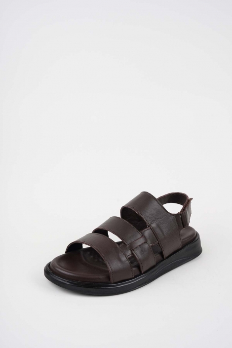 Hakiki Deri Yok Erkek Comfort Sandalet 261505501