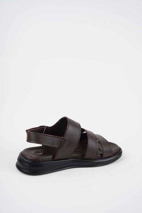 Hakiki Deri Yok Erkek Comfort Sandalet 261505501