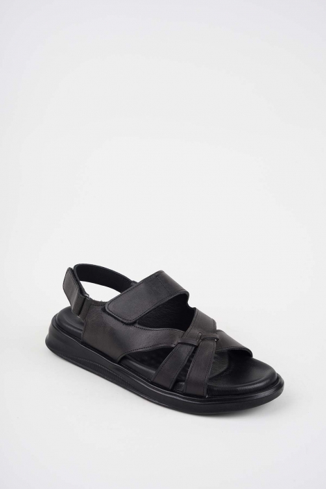 Hakiki Deri Yok Erkek Comfort Sandalet 261505502