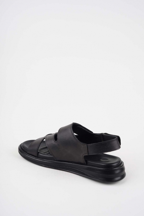 Hakiki Deri Yok Erkek Comfort Sandalet 261505502